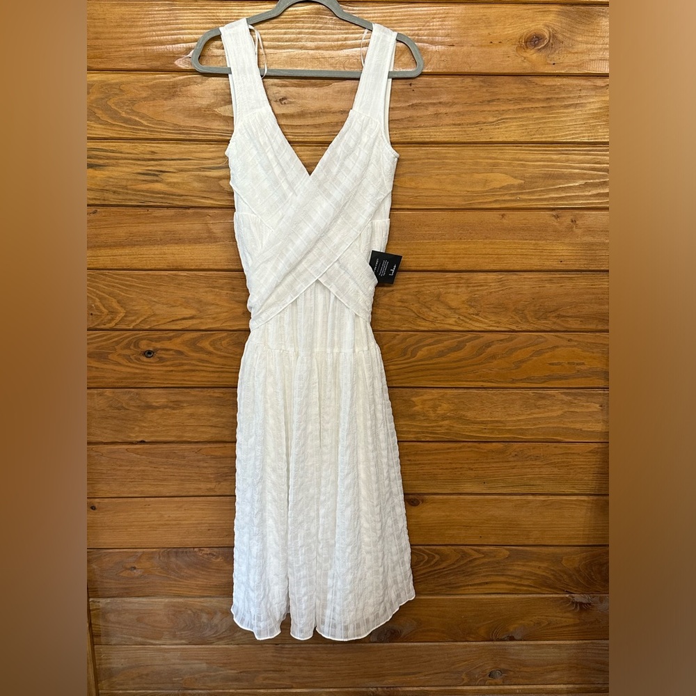 White lulu’s dress.